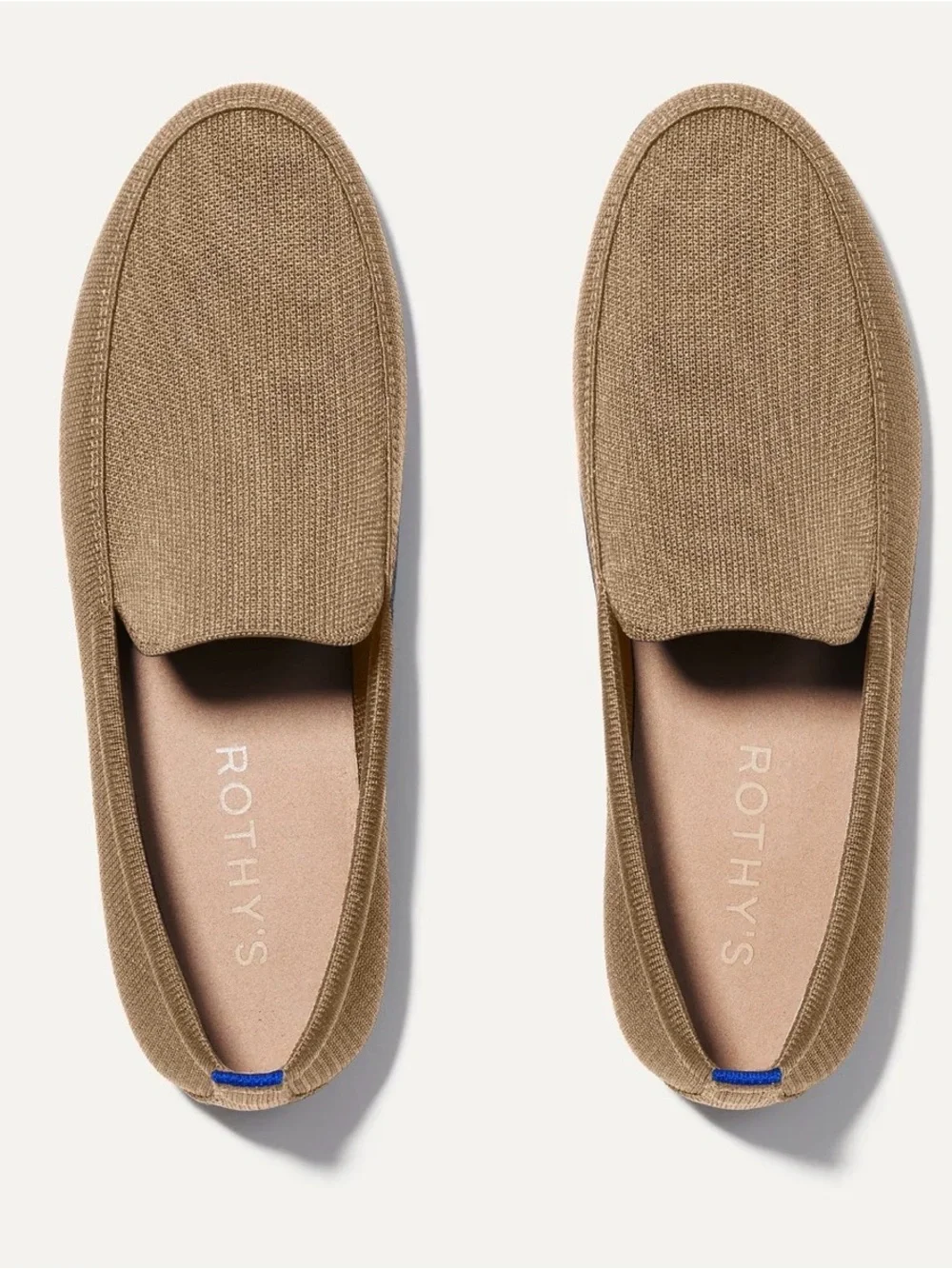 Like New Rothy's Men's Ravello Loafer in Faded Brown
